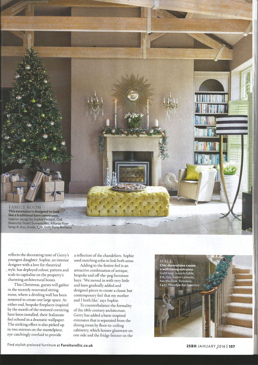 25 Beautiful Homes - Sophie Peckett Editoral Period Drama