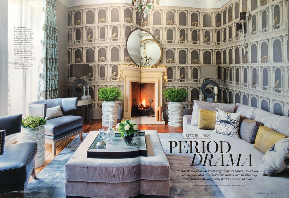 Sophie Peckett Design feature in Homes and Gardens Magazine