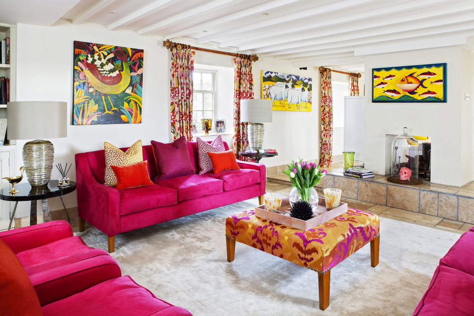 Contemporary Cottage Interior Design, Living